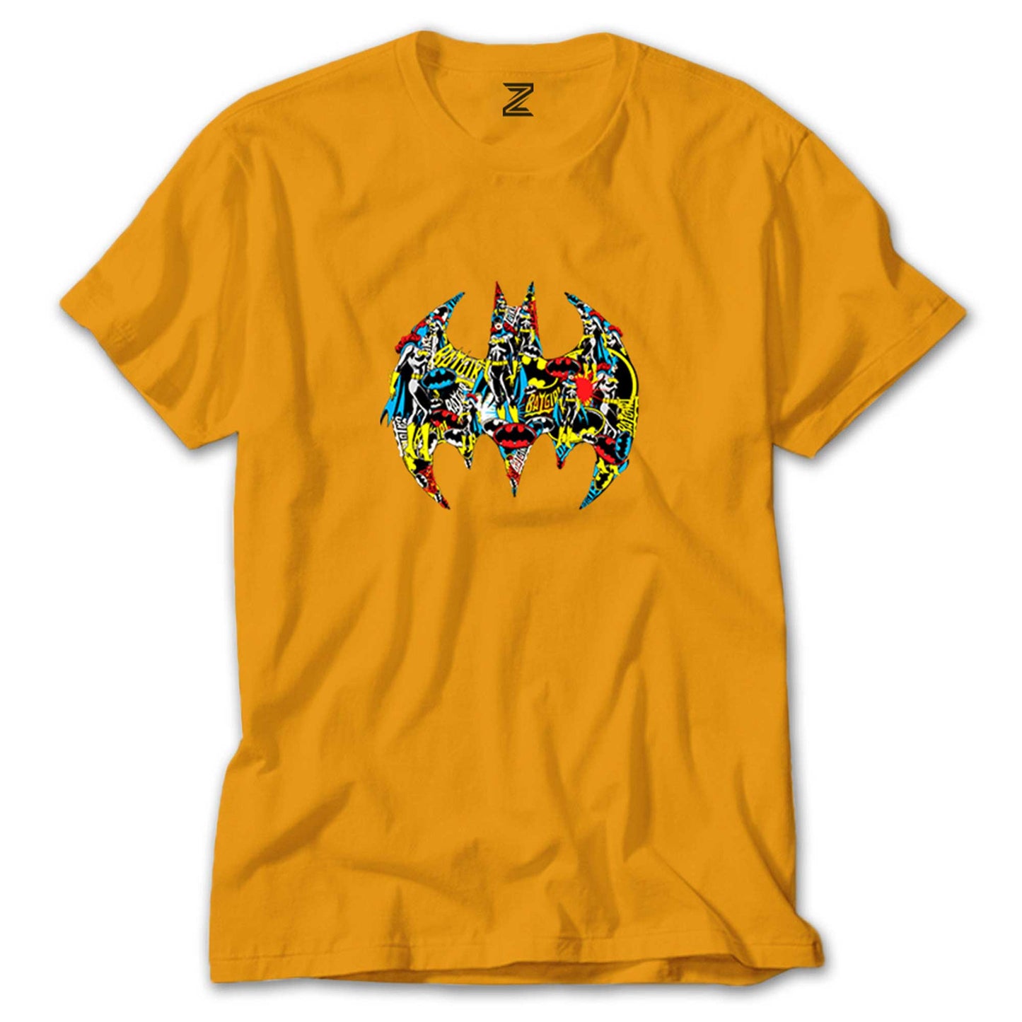 Batgirl Logo Renkli Tişört