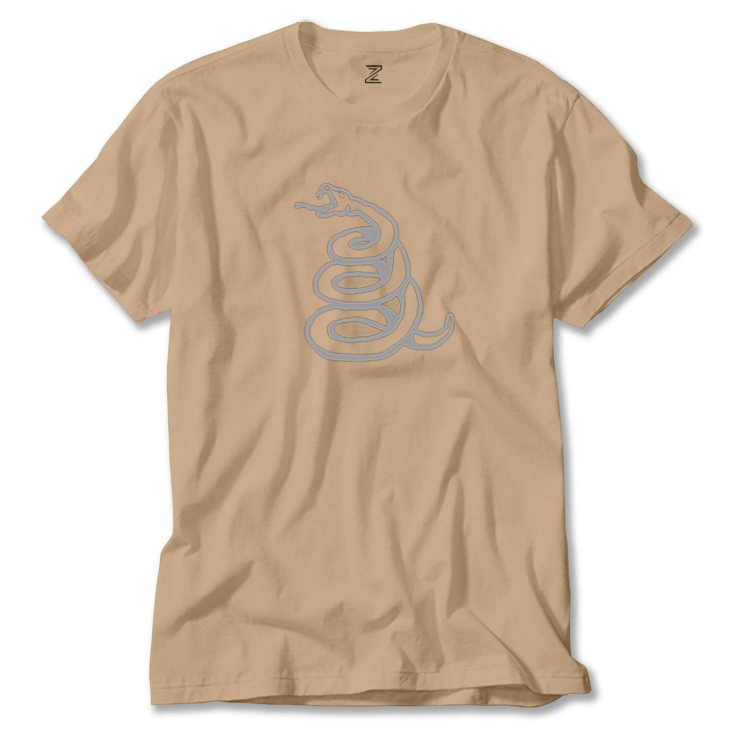 Metallica Snake Logo Renkli Tişört
