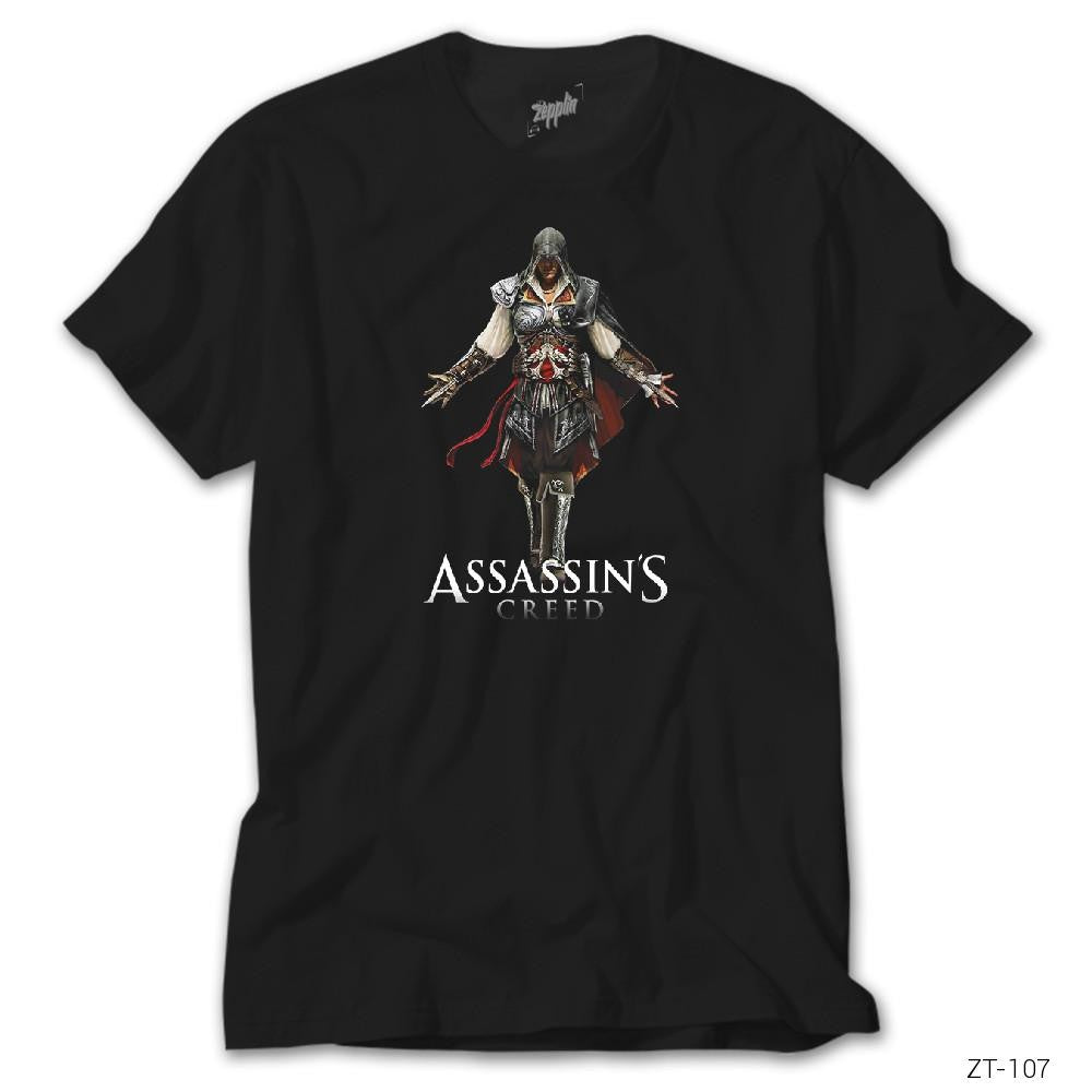Crows Gate Assassins Creed 2 Siyah Tişört