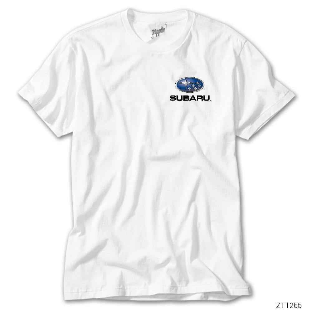 CrowsGate Subaru Logo Beyaz Tişört