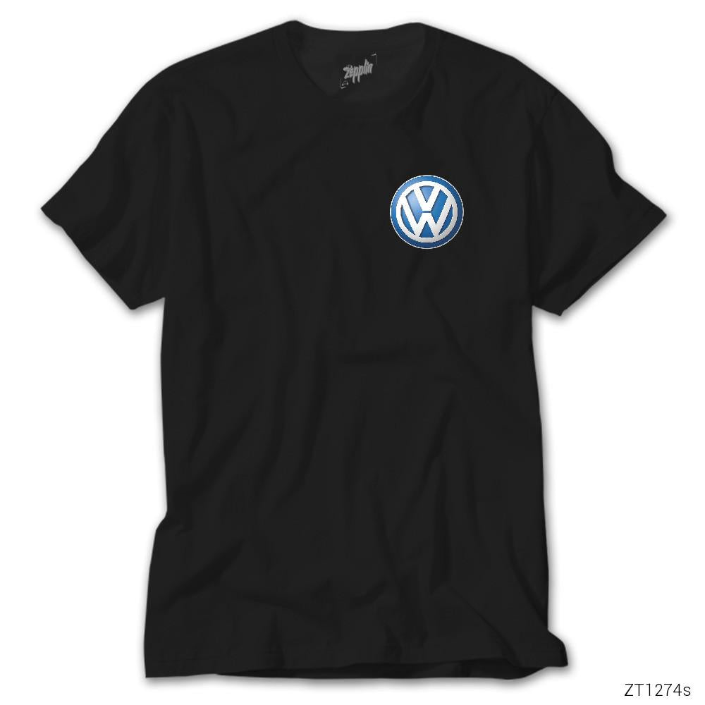 CrowsGate Volkswagen Logo Siyah Tişört