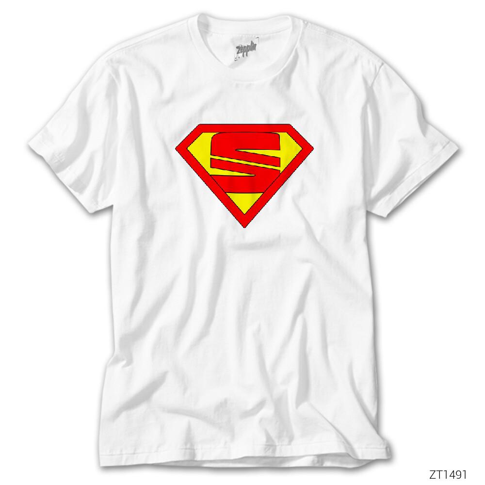 CrowsGate Seat Superman Beyaz Tişört