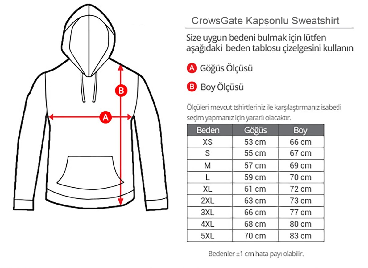 Mazda RX7 Sırt Baskılı Kapşonlu Sweatshirt
