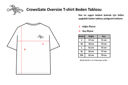 100 Thieves Oversize Siyah Tişört