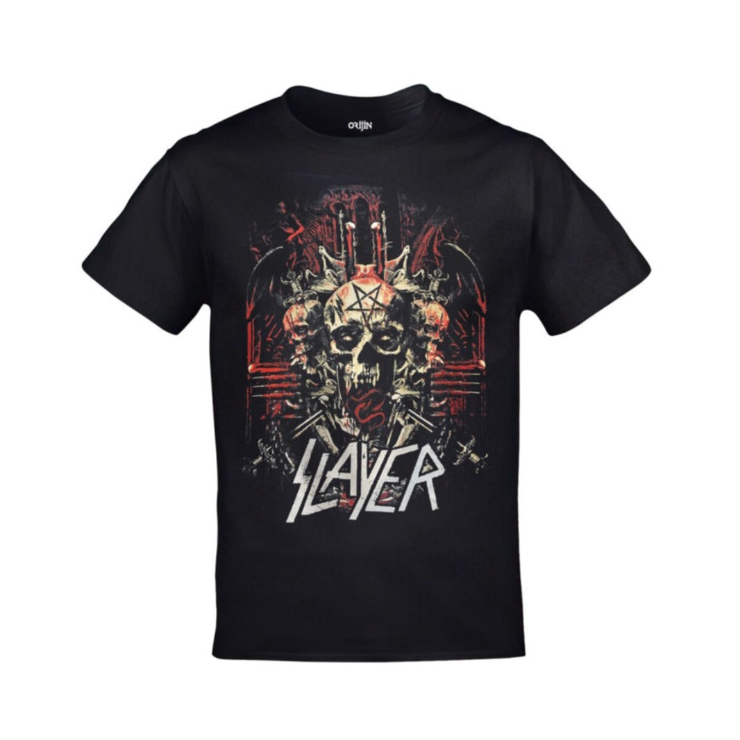 Slayer Skull Siyah Tişört