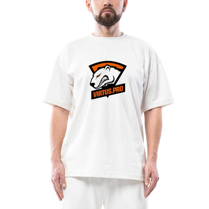 Csgo Fnatic Team Oversize Beyaz Tişört