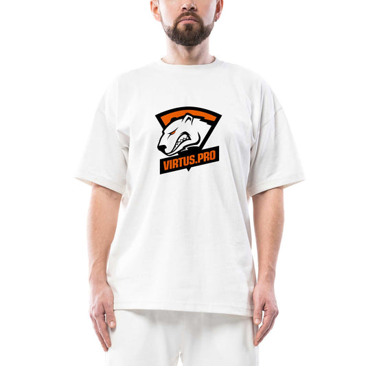 Csgo Fnatic Team Oversize Beyaz Tişört
