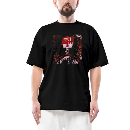 Death Individual Thought Patterns Oversize Siyah Tişört