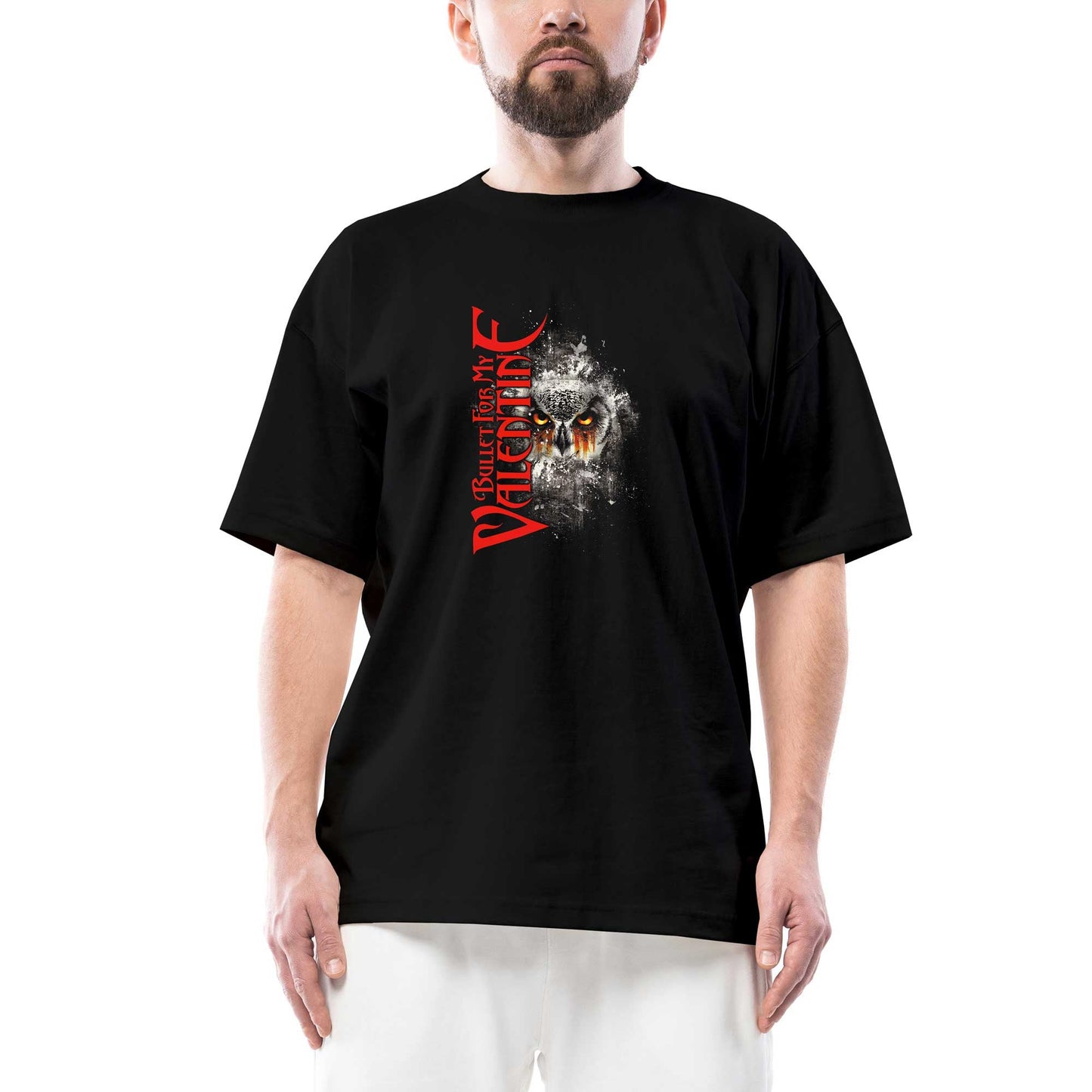 Bullet for My Valentine Oversize Siyah Tişört