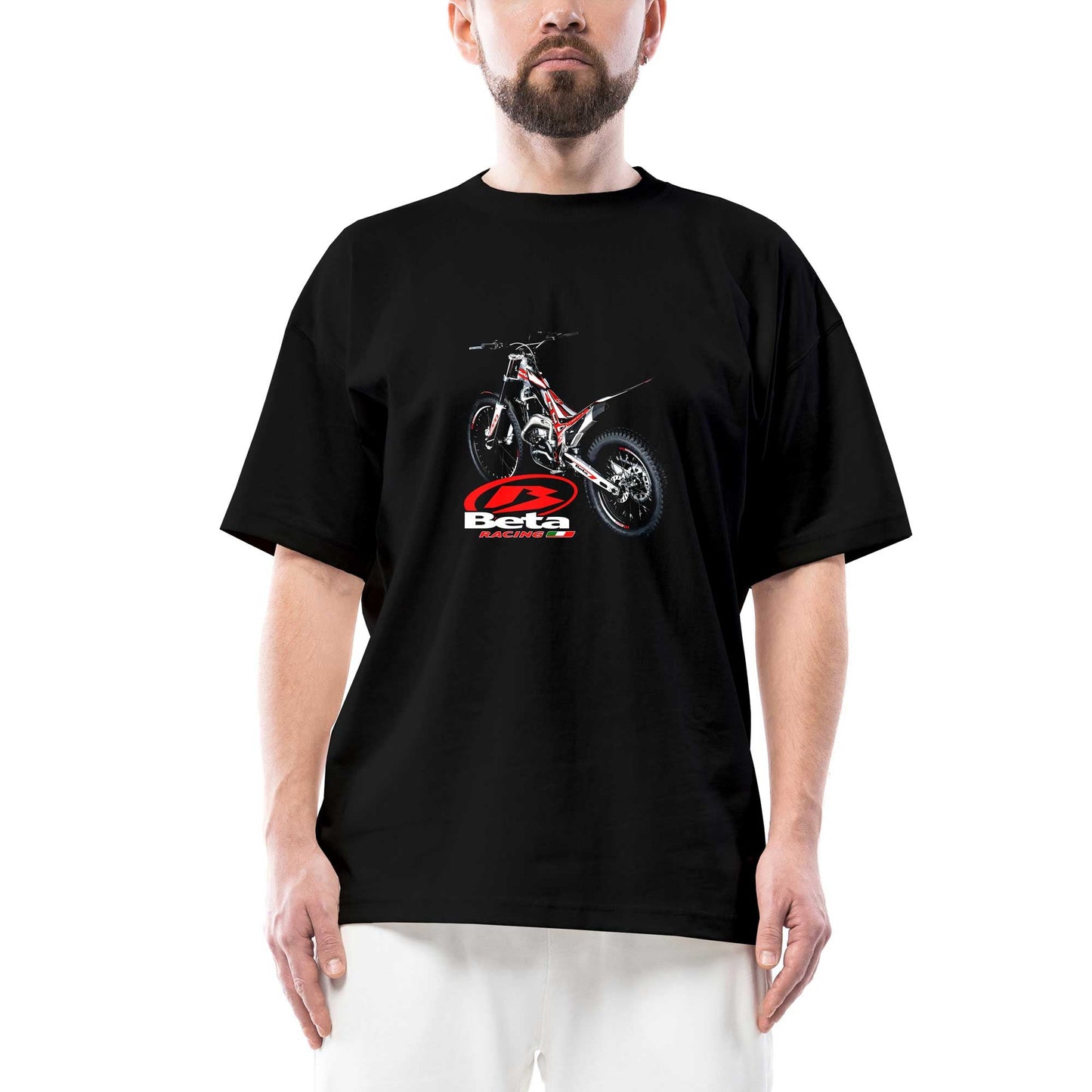 Beta Racing Oversize Siyah Tişört