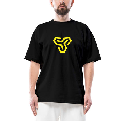 CSGO Space Soldiers Oversize Siyah Tişört