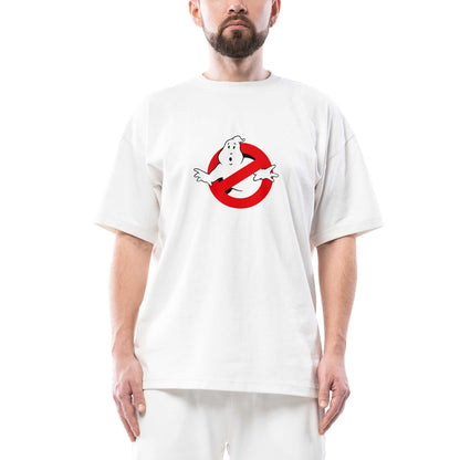 Ghostbusters Light Oversize Beyaz Tişört