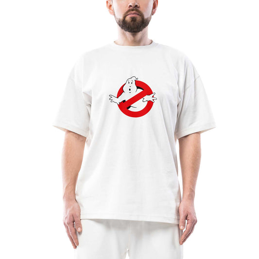 Ghostbusters Light Oversize Beyaz Tişört