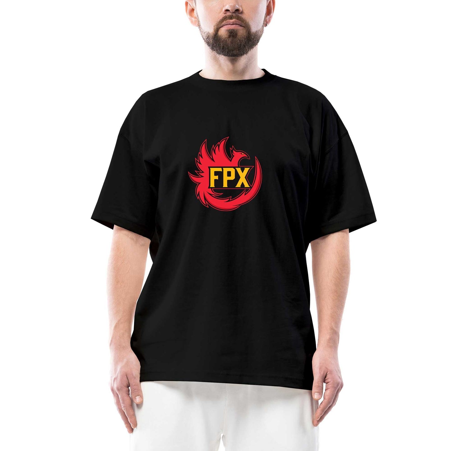 Funplus Phoenix Oversize Siyah Tişört