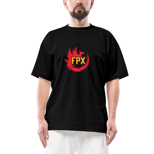 Funplus Phoenix Oversize Siyah Tişört