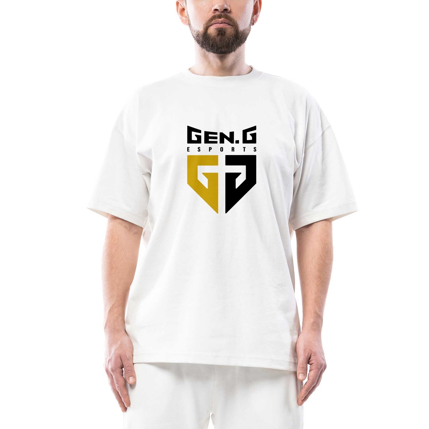 GEN.G Esports Oversize Beyaz Tişört