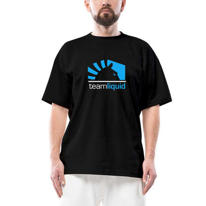 Team Liquid Half Oversize Siyah Tişört