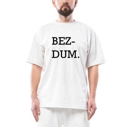 Bezdum Oversize Beyaz Tişört