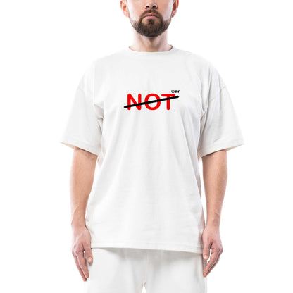 Why Not Oversize Beyaz Tişört