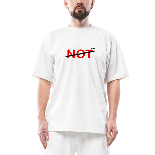 Why Not Oversize Beyaz Tişört