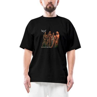 Beherit Oath of Black Blood Oversize Siyah Tişört