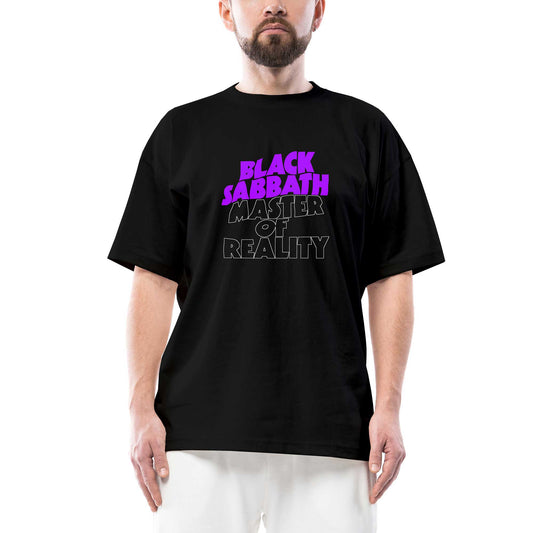 Black Sabbath Master of Reality Oversize Siyah Tişört