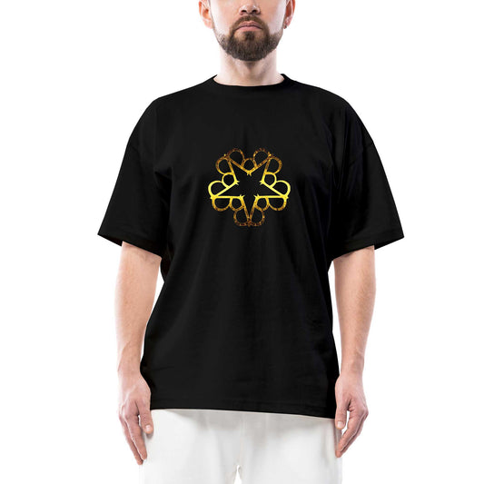 Black Veil Brides Symbol Oversize Siyah Tişört
