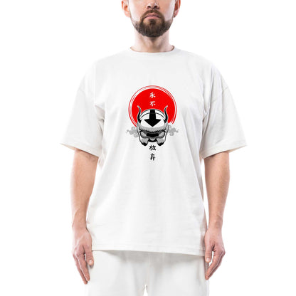 Avatar Little Yıp Yıp Oversize Beyaz Tişört