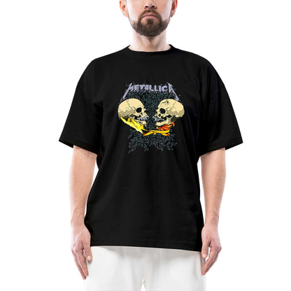 Metallica Sad But True Oversize Siyah Tişört