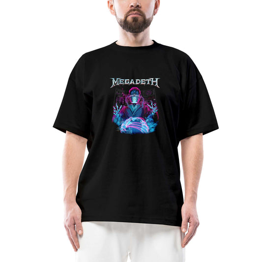 Megadeth Ruler Of The World Oversize Siyah Tişört