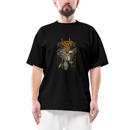 Lamb Of God 4 Papat Oversize Siyah Tişört