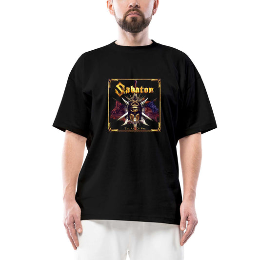Sabaton The Art of War Oversize Siyah Tişört