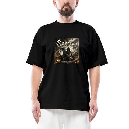Sabaton The Last Stand Oversize Siyah Tişört