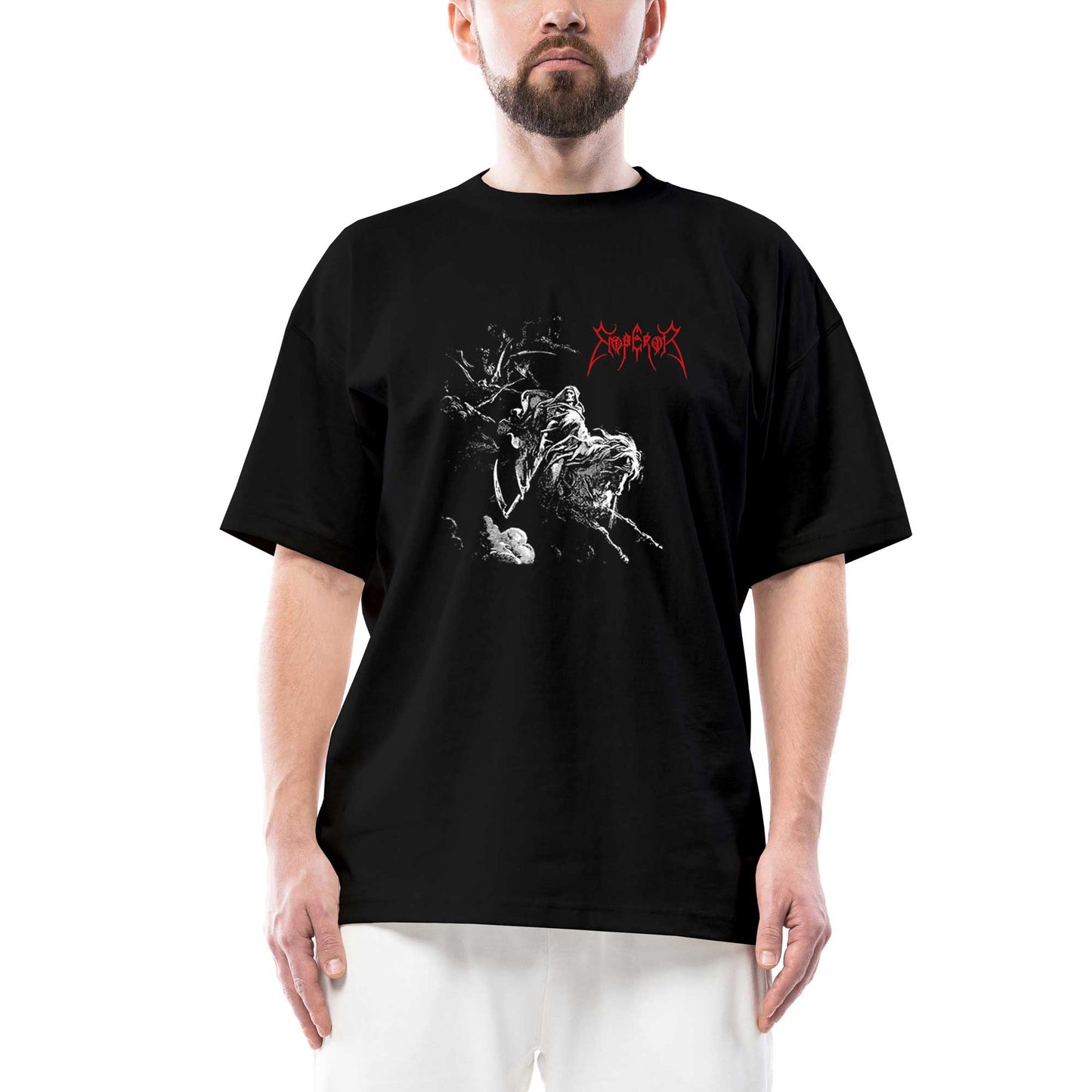 Emperor Wrath Of The Tyrant Oversize Siyah Tişört