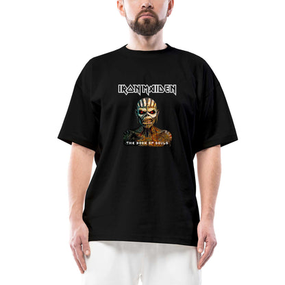 Iron Maiden The Book Of Souls Oversize Siyah Tişört