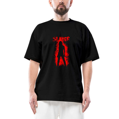 Slayer Shadow Man Oversize Siyah Tişört