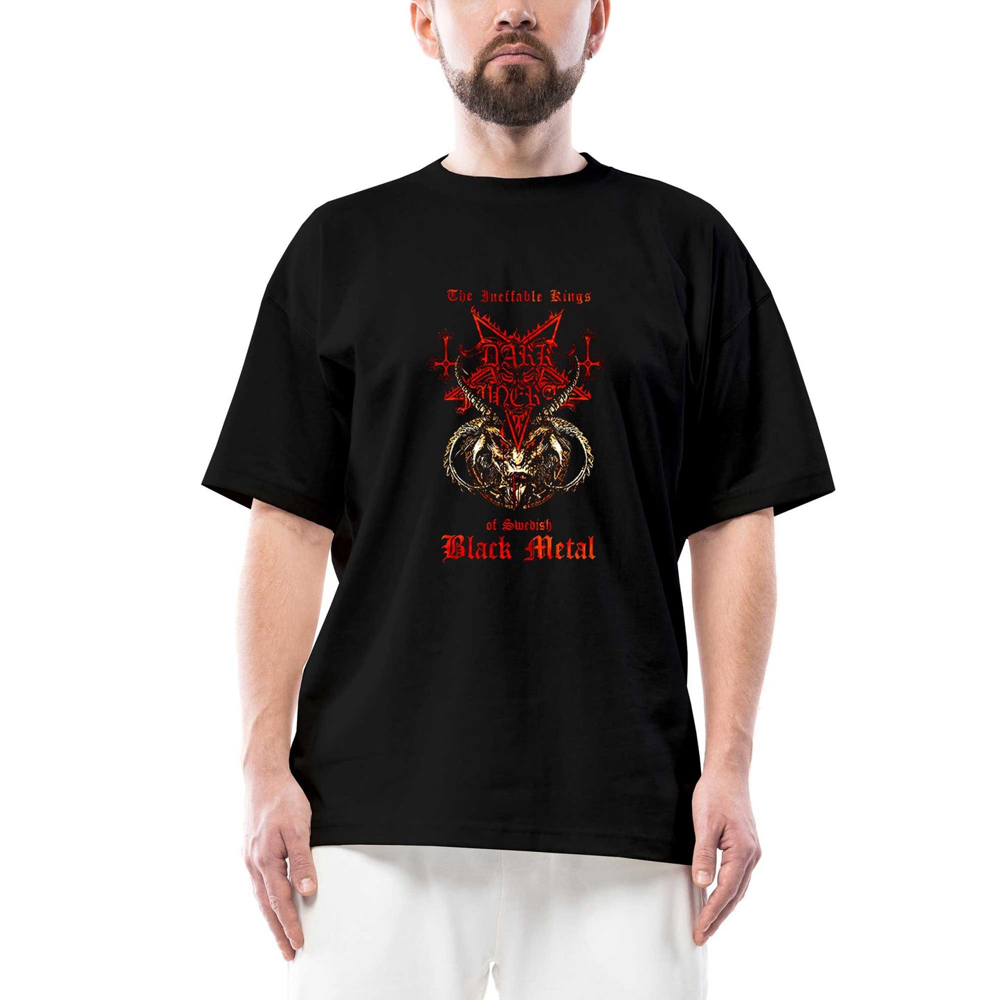 Dark Funeral King Oversize Siyah Tişört