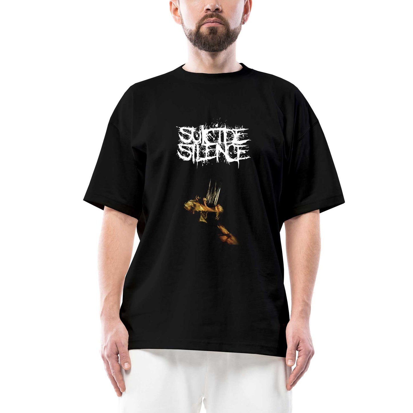 Suicide Silence The Cleansing Oversize Siyah Tişört