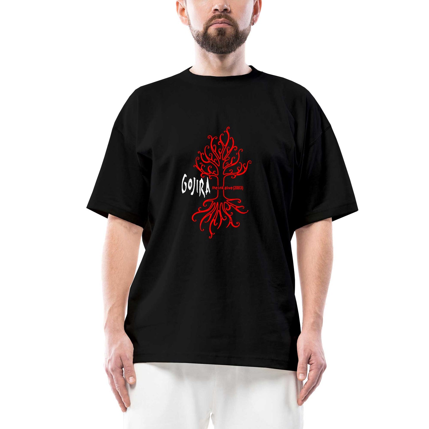 Gojira The Link Alive Oversize Siyah Tişört