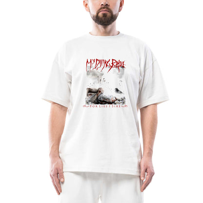 My Dying Bride For Lies i Sire Oversize Beyaz Tişört