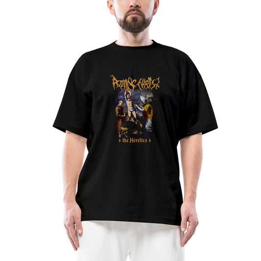 Rotting Christ The Heretics Oversize Siyah Tişört