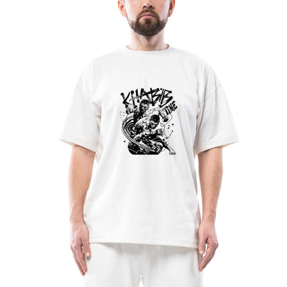 Khabib Nurmagomedov UFC Classic Oversize Beyaz Tişört
