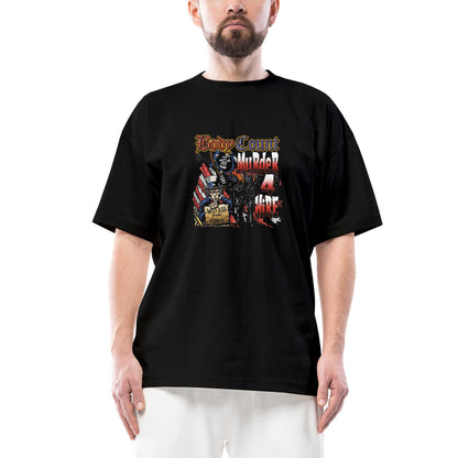 Body Count Murder 4 Hire Oversize Siyah Tişört