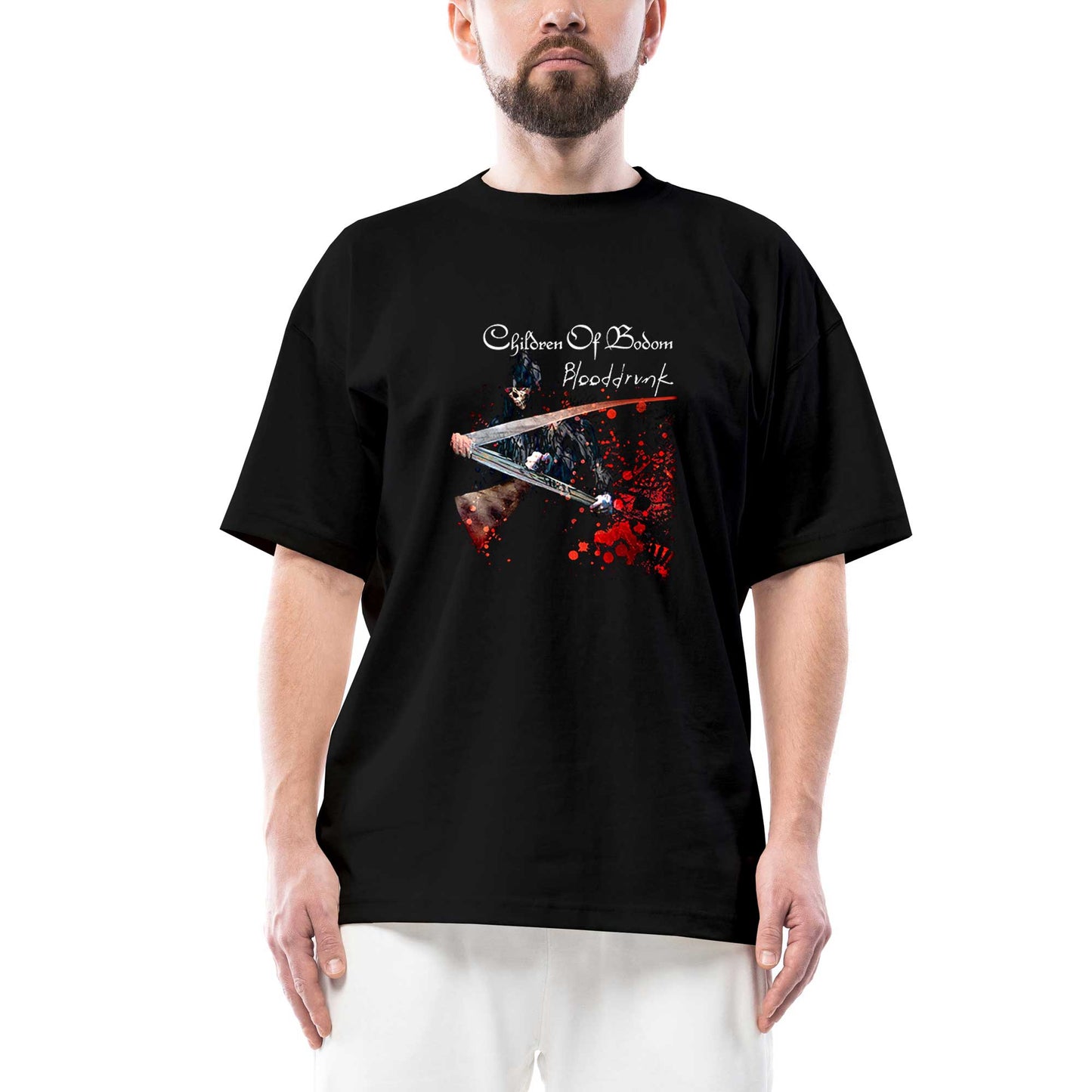 Children Of Bodom Blooddrunk Oversize Siyah Tişört