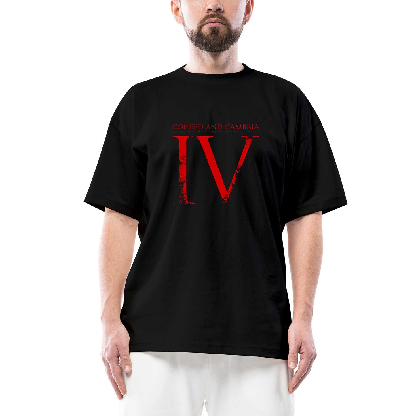 Coheed and Cambria Good Apollo Oversize Siyah Tişört