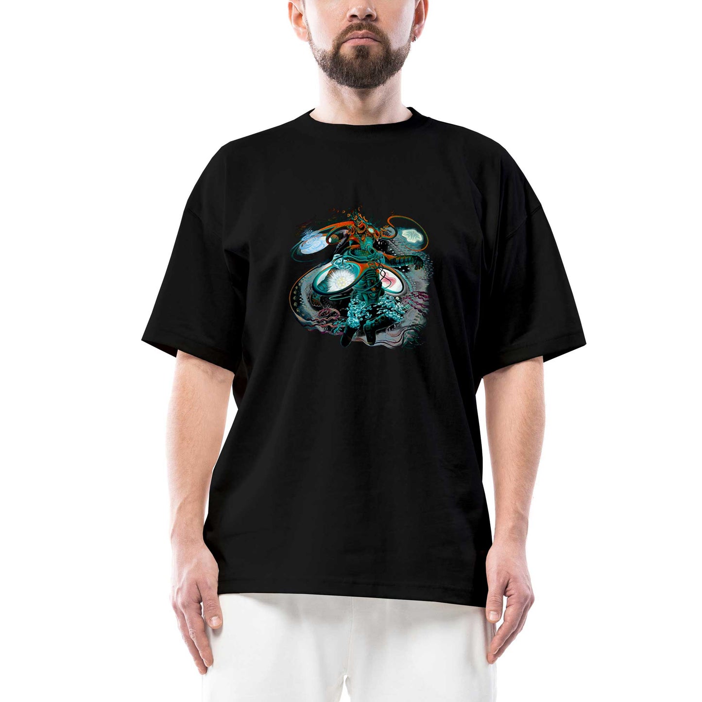 Coheed and Cambria the Afterman Ascension Oversize Siyah Tişört