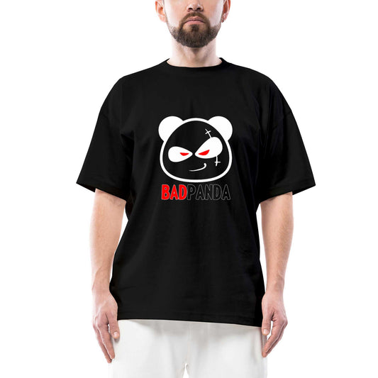 Baby Bad Panda Oversize Siyah Tişört