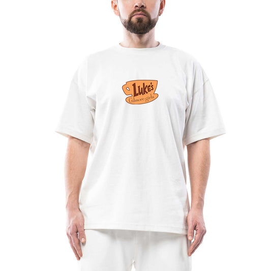Glimore Girls Luke's Oversize Beyaz Tişört