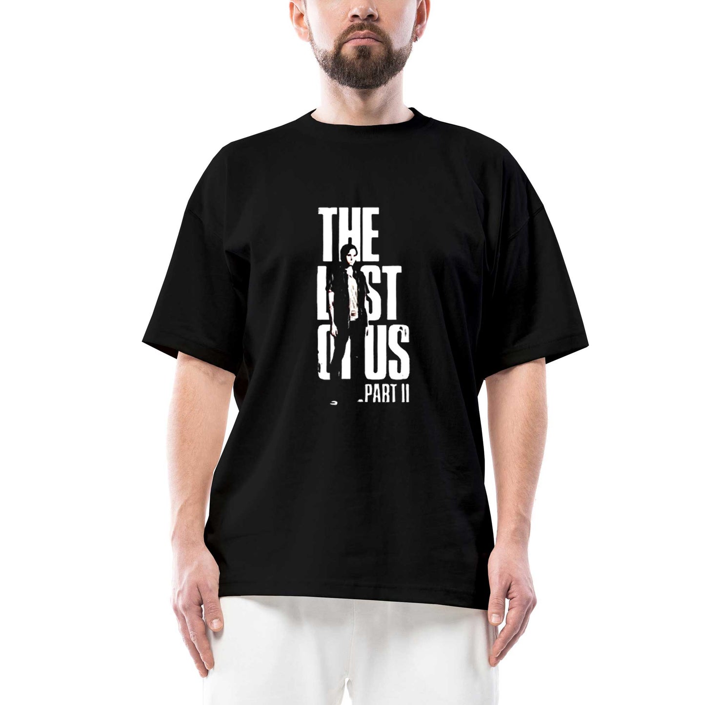 The Last Of Us Ellie Gamers Oversize Siyah Tişört