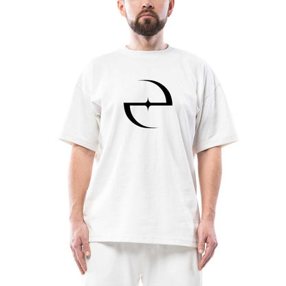 Evanescence Classic Logo Oversize Beyaz Tişört